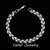 CWWZircons New Trendy 2019 Cubic Zirconia Jewelry Silver Color Leaf Charm CZ Crystal Female Bracelets Bangles for Women CB060